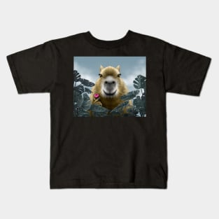 Capybara mini heart Kids T-Shirt